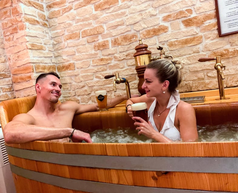 Prague: Beer Spa Bernard with Beer and Massage Option - Practical tips so you get the most from your beer spa hour