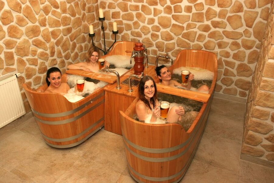 Prague: Beer Spa Bernard with Beer and Massage Option - Arriving at hotel Prague Center Plaza, where the spa lives