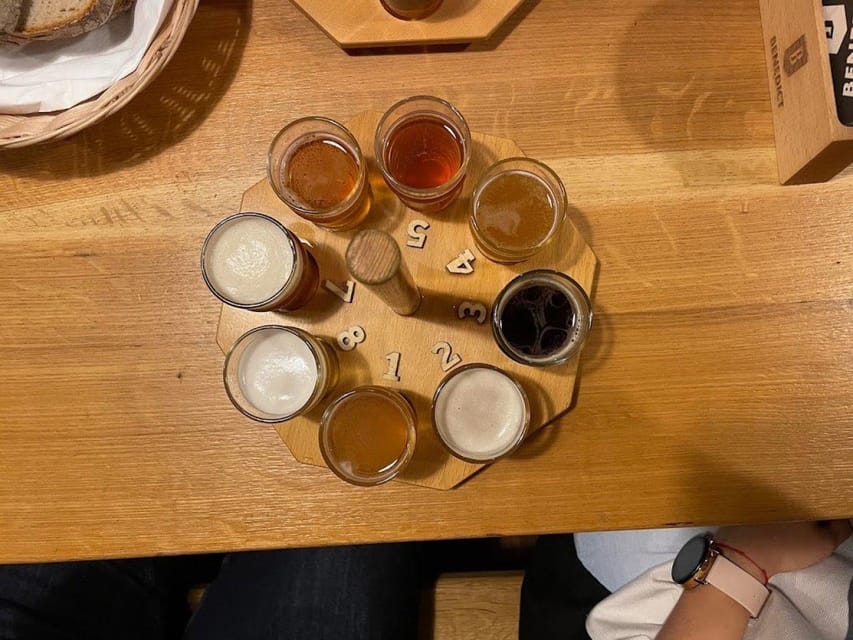 Prague: Beer Tasting and Brewery Tour - Pivovarský dům Benedict: the tasting that makes the rest of the night make sense