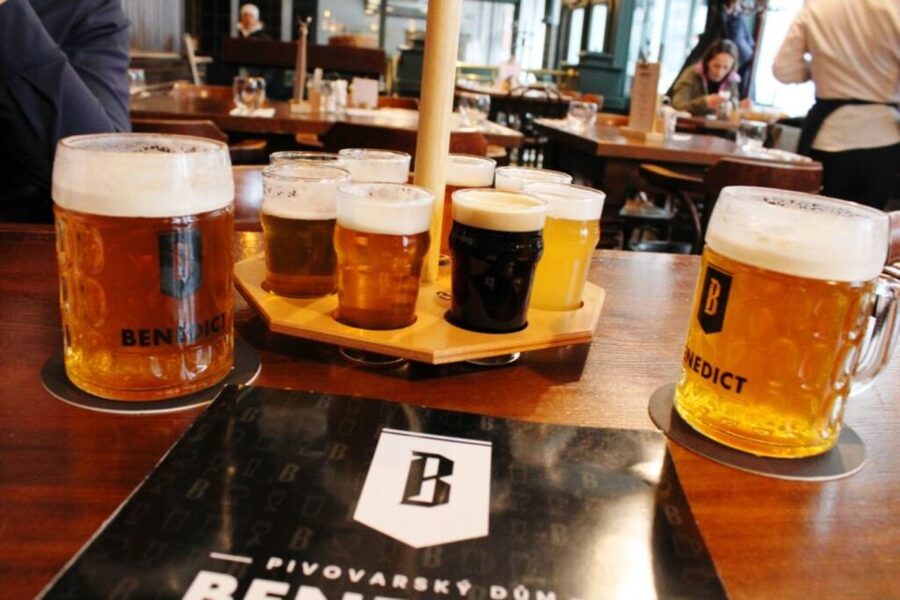 Prague: Beer Tasting and Brewery Tour - Pivovarská restaurace Sladovna: second pours, plus regional snacks