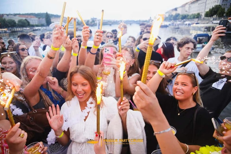 Prague : Boat Party with Afterparty at EPIC - A 2-hour Vltava cruise that turns into an EPIC Club night