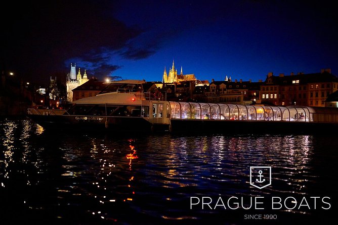 Prague Boats 3-hours Crystal Dinner Cruise - Key things to know before you go