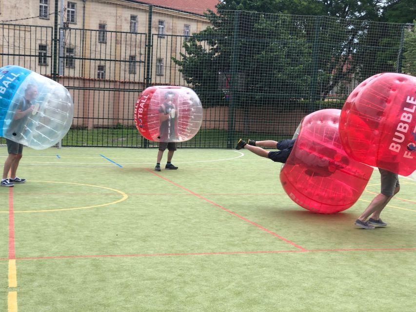 Prague: Bubbles football in city centre of Prague - Meeting Point and Practical Tips for Finding the Field Fast