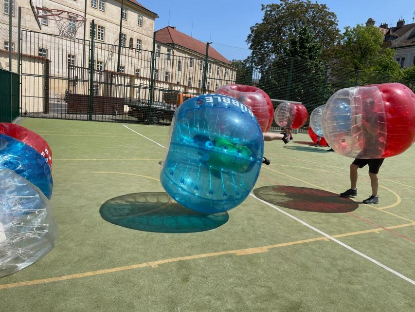 Prague: Bubbles football in city centre of Prague - What You Should Expect After You Leave the Pitch
