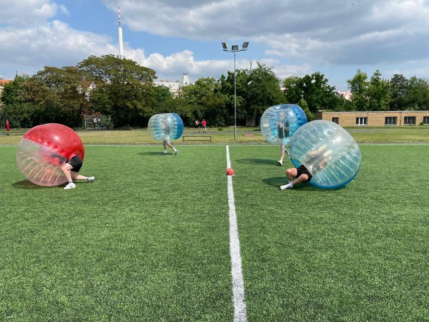 Prague: Bubbles football - Zorb Football in centrum - Zorb Football in Prague Centrum: What It Really Feels Like