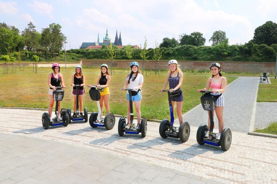 Prague: Castle and Monastery Segway Tour - The ride through Prague streets: embassies, parks, and real neighborhood vibes