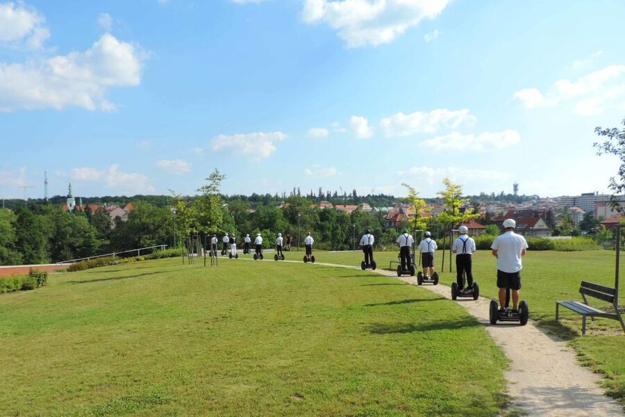 Prague: Castle and Monastery Segway Tour - Villa Müller and the Havel connection: the Beverly Hills of Prague angle