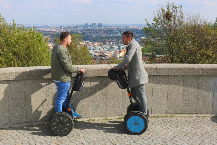 Prague: Castle District Segway Tour - Brevnov slopes, Petřiny viewpoints, and the Tycho Brahe and Kepler statue