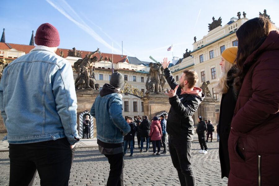 Prague: Castle Grounds & Highlights Walking Tour small-group - Key points before you go
