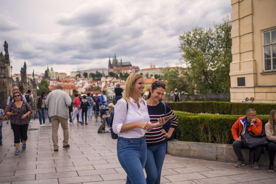 Prague: Charles Bridge Audio Guide with Tower Entry Ticket - Languages, internet needs, and the small gear choices that matter