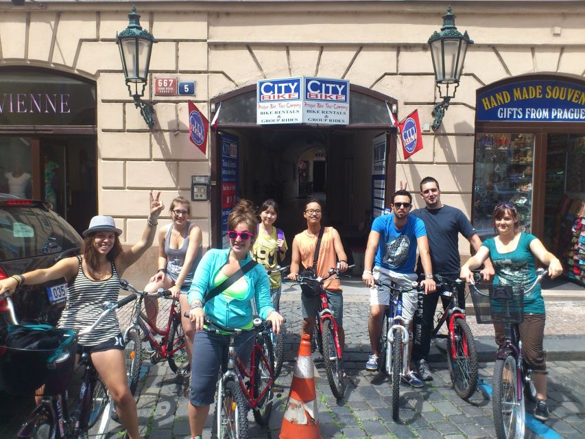 Prague City Bike guided tour - Astronomical Clock stop: a photo pause that has context
