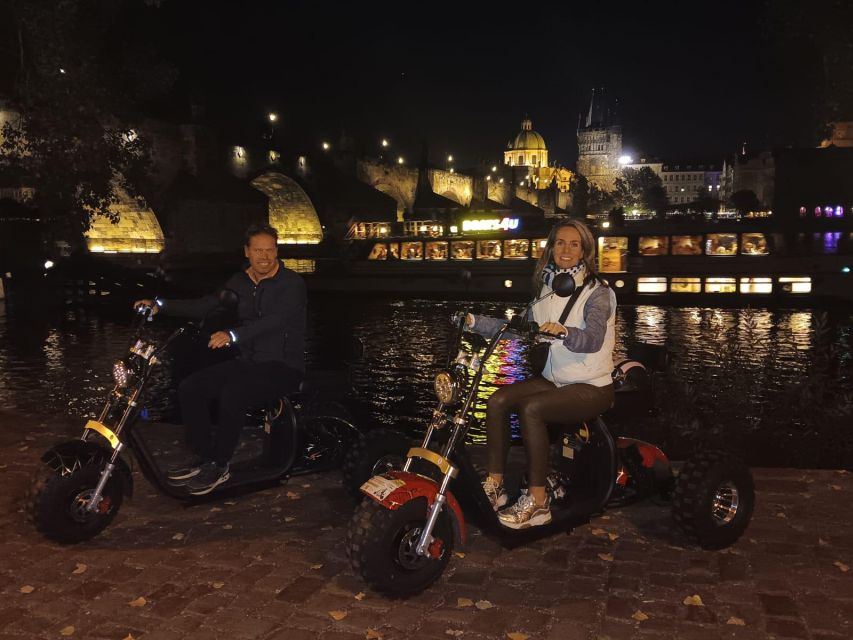 Prague City sightseeing in Night Trike Tour - Night Trike Basics: Getting Comfortable Before You Ride