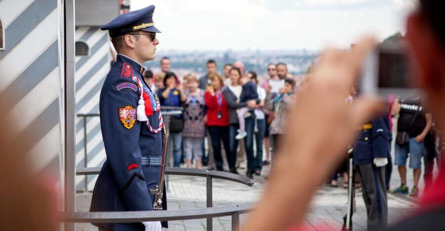 Prague City Tour with Vltava River Cruise - Minibus Highlights: National Theatre, Prague Castle Views, Rudolfinum, and Synagogues