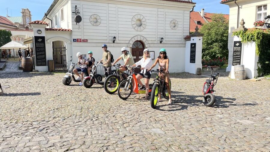 Prague: City Viewpoints Tour by Electric Fat Bike - Petrin Hill and Petrin Tower, 130 meters up, for iconic Prague angles