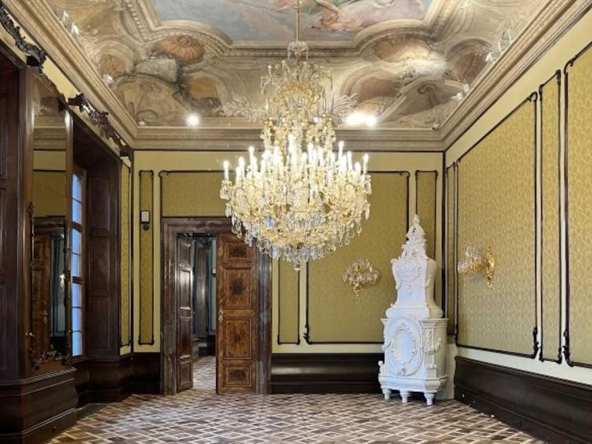 Prague: Clam-Gallas Palace Entry Ticket with Audio Guide - The ceremonial staircase and the 2nd floor story