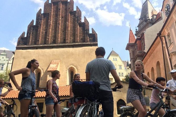 Prague: Classic City Bike Tour (small groups) - Lennonova zed and the Lennon Wall, politics and art in the same frame