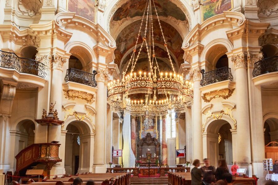 Prague: Classical Concert in St. Nicholas Church - The building’s sound and the fresco above you