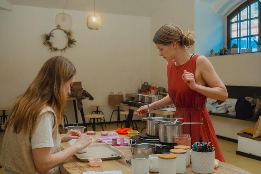 Prague: Coconut Candle Workshop - Mould Shapes for Fun Extras (If You Want a More Playful Candle)