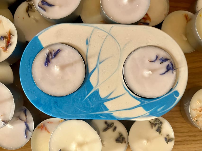 Prague: Craft your unique tea-candle holder set - A calm break from Prague sightseeing, with real hands-on results