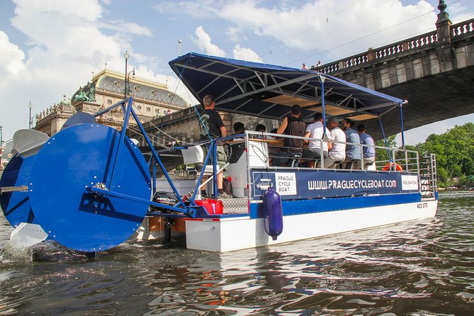 Prague Cycle Boat - The Swimming Beer Bike - Prague Castle Views That Feel Bigger Than They Look on Maps