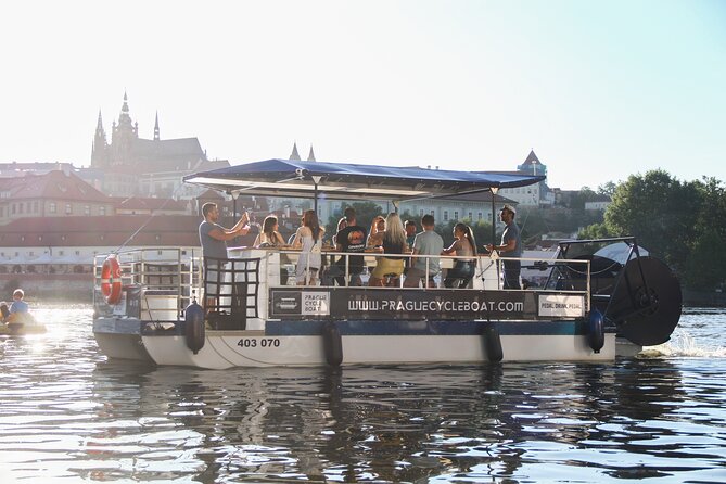 Prague Cycle Boat - The Swimming Beer Bike - Alcohol, Music, and the Host Vibe: What Makes It Fun or Frustrating
