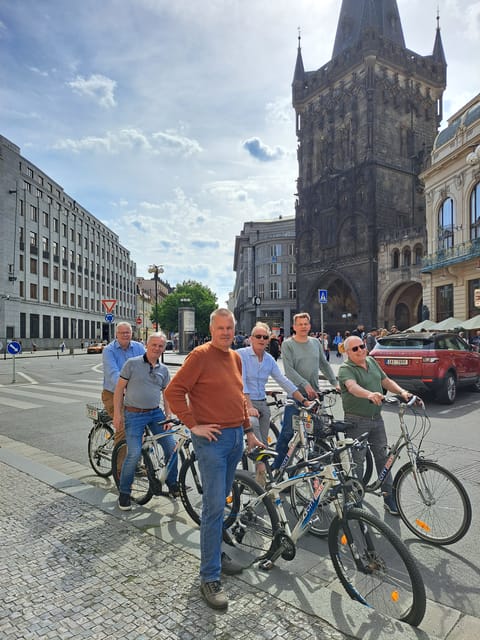 Prague E-Bike City Ride tour : 2hrs - Crossing the Vltava: Charles Bridge and Riverside Views