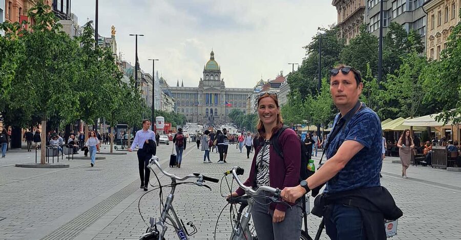 Prague E-Bike City Ride tour : 2hrs - Mala Strana and Kampa Park: Where the Ride Feels Less Like Transit