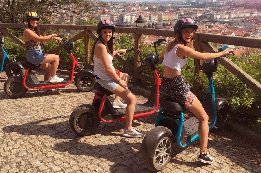 Prague: E-Bike/E-Scooter Viewpoint Tour - Why Prague Viewpoints Feel Easier When You Ride Electric