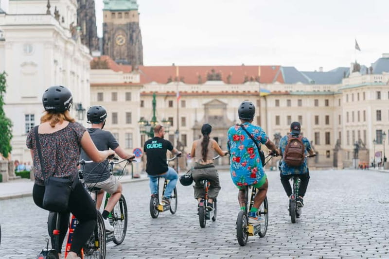 Prague: E-Scooter Grand City & Panoramas Small-Group Tour - Charles Bridge and Old Town, Where the Story Comes Into Focus