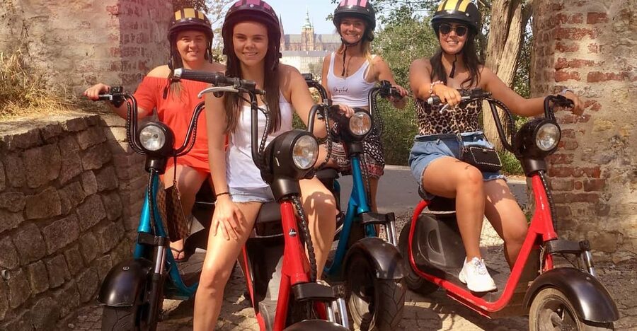 Prague Electric Scooter and eBike Grand Tour - Choose your ride, eScooter, eBike, or 3-wheeler trike