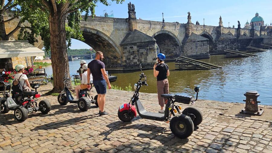 Prague: Electric Trike Viewpoints Tour - Mala Strana time: slipping into the calmer side of central Prague