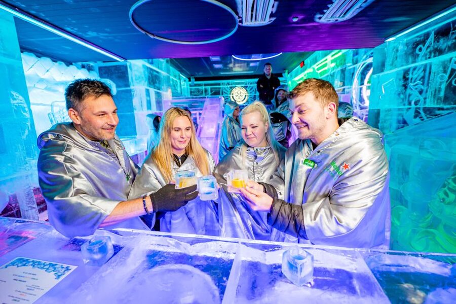 Prague: Entry ticket to Ice Pub Prague with Nightclub Option - Night Option at Karlovy Lazne: Five Floors After the Ice