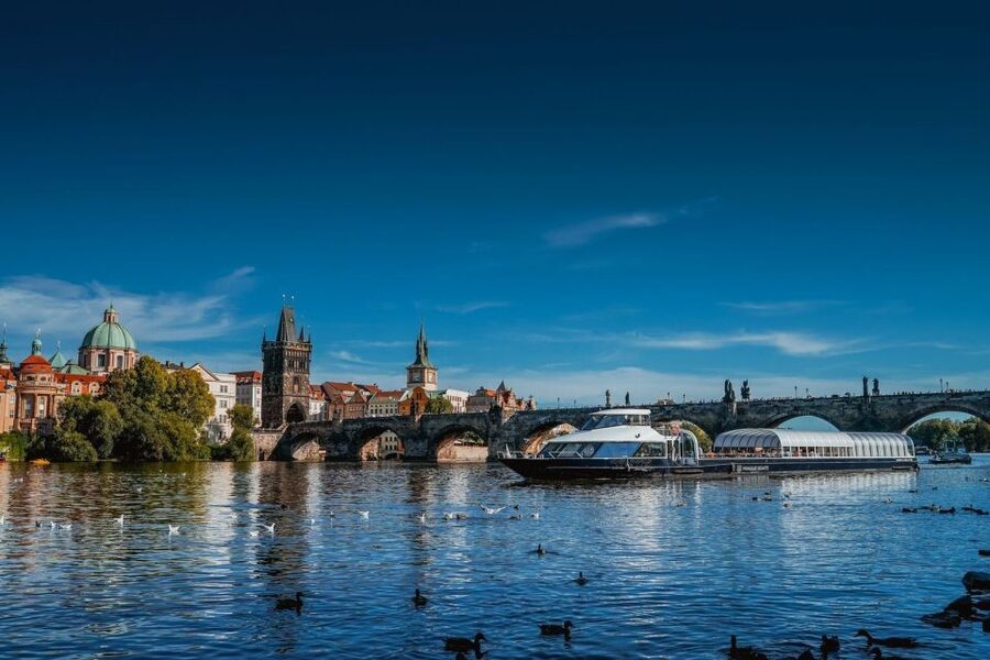Prague: Evening Vltava River Eco Cruise with Prosecco - An Electric Eco-Cruise on the Vltava: Quiet, Clean, and Actually Relaxing