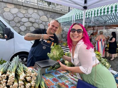 Farmers Market and Brunch Class with Celebrity Chef