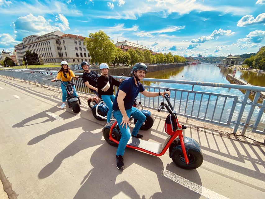 Prague: Fat Tire E-Scooter Guided Tour - Key things you will notice on this ride