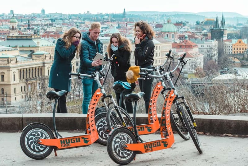 Prague: Fat Tire or Regular Scooter Tour with A Local Guide - Why an e-scooter tour feels smarter than walking in Prague