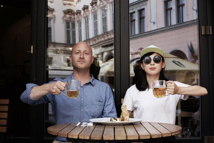 Prague Food and Culture Tour - Where the Tour Starts, Malostranske náměstí and the Starbucks landmark