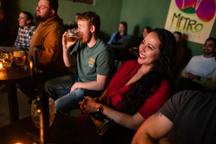 Prague: Friday Stand-Up Comedy in English - Metro Comedy Club in Prague 1, right by Charles Bridge