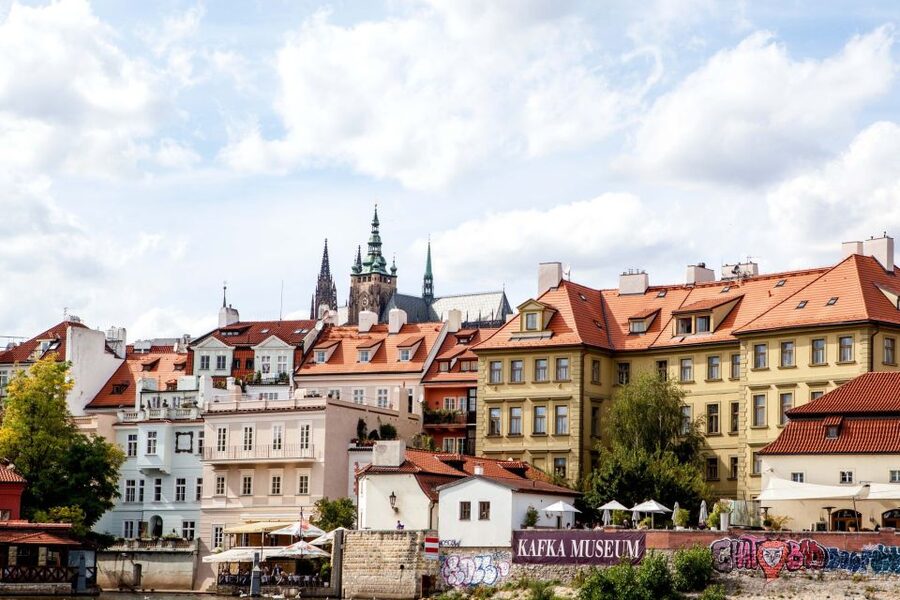 Prague: Full-Day Sightseeing Tour with Cruise and Lunch - Wenceslas Square, Municipal House, and the stop for the big city faces