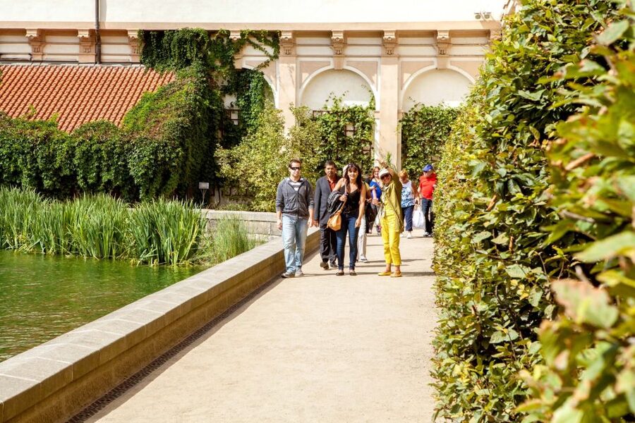 Prague: Full-Day Sightseeing Tour with Cruise and Lunch - Meeting at Revoluční and getting your bearings on the drive