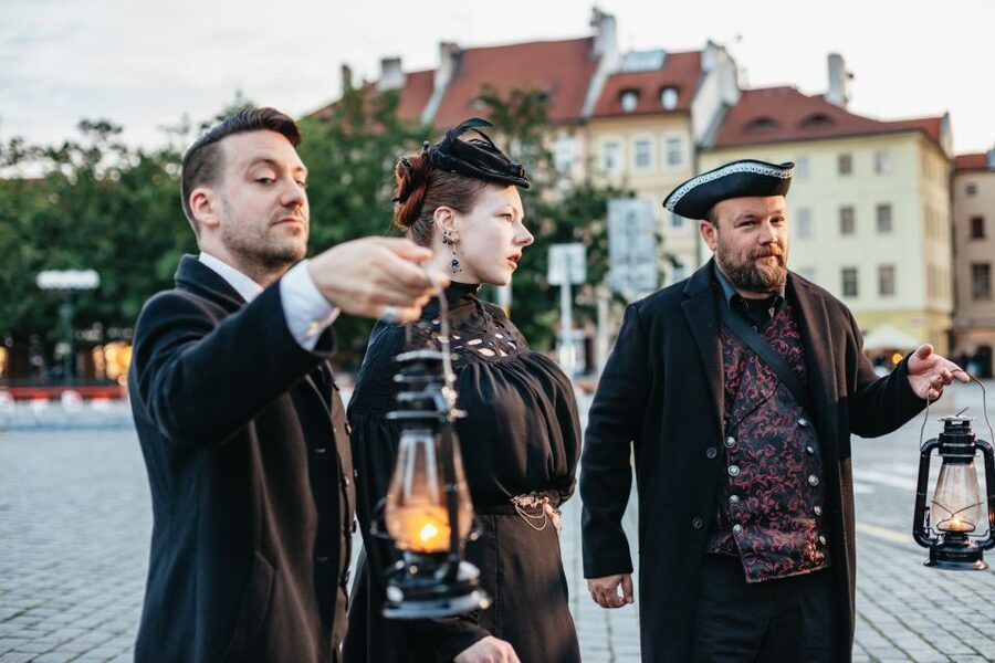 Prague: Ghosts and Legends Nighttime Guided Walking Tour - Týn Yard and Ungelt: Quiet Streets, Strong Stories