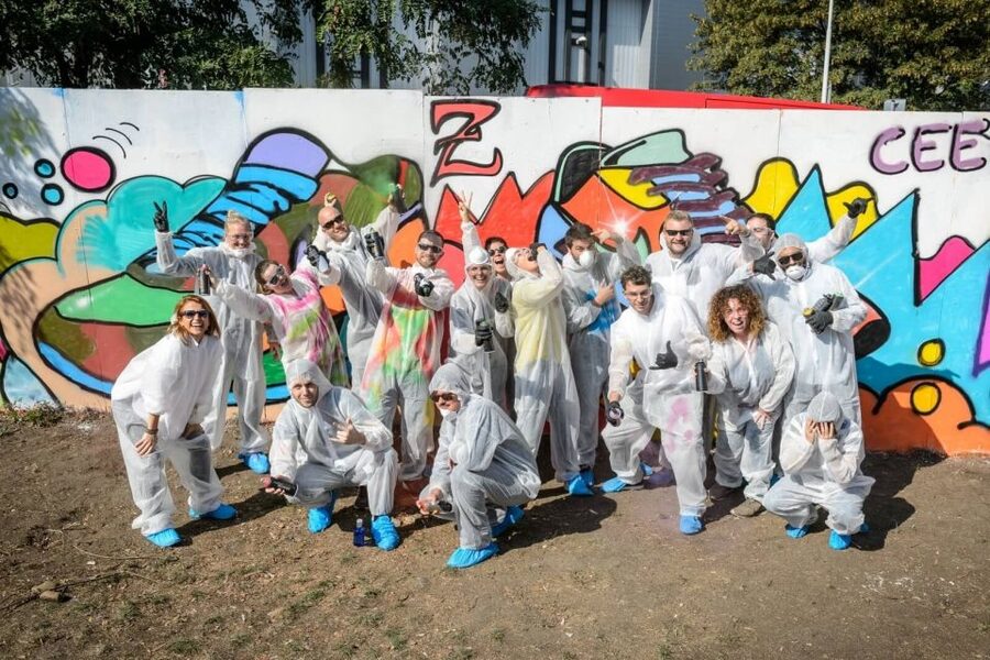 Prague Graffiti Workshop For Groups & Team-Building Groups - Key things you’ll notice right away