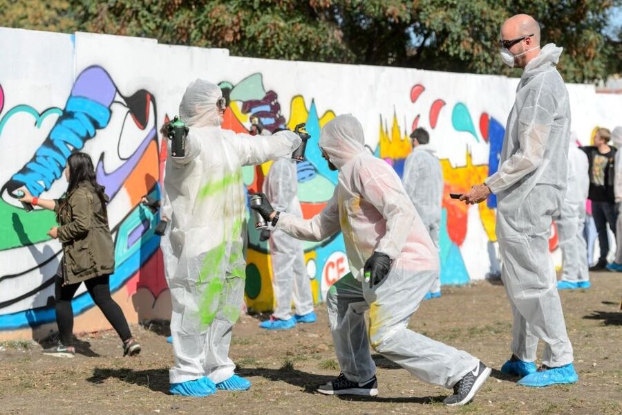 Prague Graffiti Workshop For Groups & Team-Building Groups - Who should book this: beginners, families, teens, and retreat groups