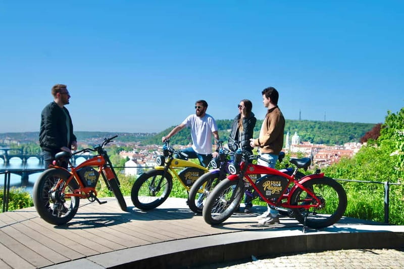Prague: Grand City Tour on Fat e-Bike - Charles Bridge and Lesser Town Classics Without the Marathon Walk