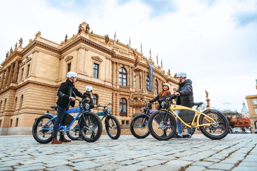 Prague: Grand City Tour on Fat e-Bike - Letná Park View Circuit: Metronome, Terrace Photos, and the Skyline