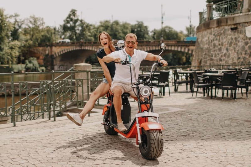 Prague: Guided Fat Tire e-Scooter Tour - The local-park viewpoint stop that makes the whole day feel easier