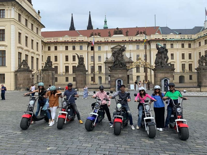 Prague: Guided Fat Tire e-Scooter Tour - Strahov Monastery beer tasting, plus a brewery story tied to the 1600s