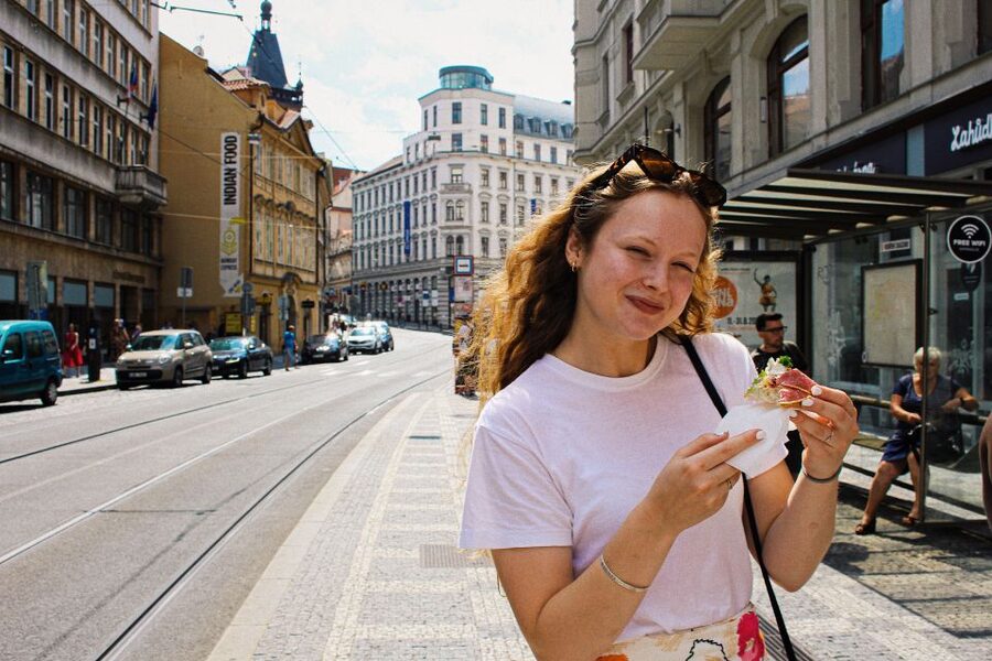 Prague: Guided Food Tour with Tastings - Meeting point and timing, so you start the tour calm