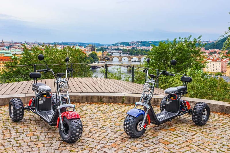 Prague: Guided Sightseeing Tour by Electric Trike - Starting at Štěpánská 55, then a disclaimer and a real test drive
