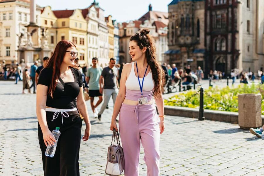 Prague: Guided Street Food Walking Tour - Vodickova 9 Start Point and the Flow of a Two-Hour Walk